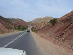 on the road in Marokko