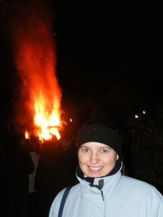 Funkenfeuer in Horgen