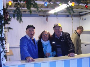 auch am Gulasch-Stand war gute Laune