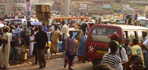 Markt in Kumasi (Ghana)
